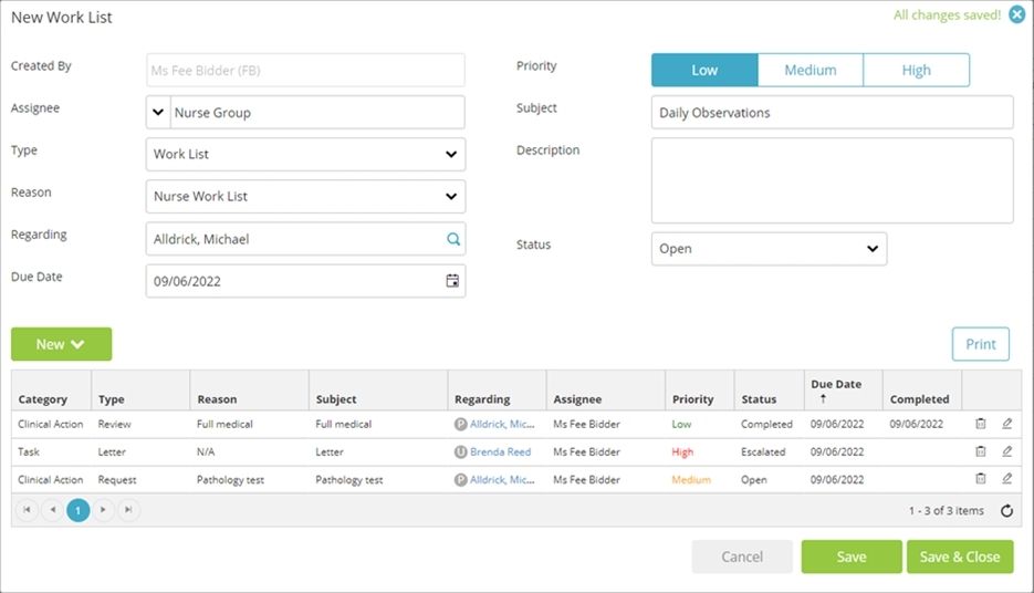 MediRecords Product Update: Work Lists and User Groups