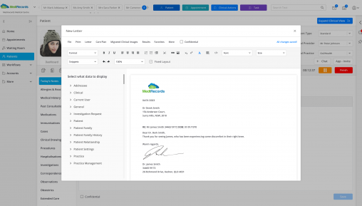 Patient Letter Template